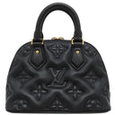 ルイヴィトン LOUIS VUITTON アルマ ソフト BB M59793 ブラック カーフ 2WAYバッグ ゴールド金具 黒 ショルダー ハンドバッグ