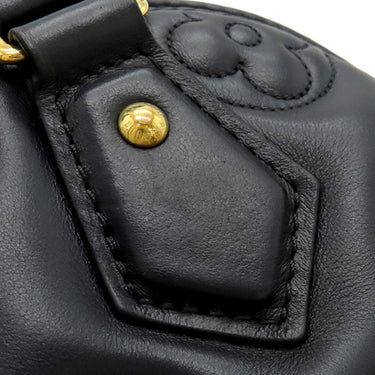 ルイヴィトン LOUIS VUITTON アルマ ソフト BB M59793 ブラック カーフ 2WAYバッグ ゴールド金具 黒 ショルダー ハンドバッグ