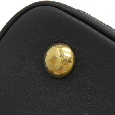 ルイヴィトン LOUIS VUITTON アルマ ソフト BB M59793 ブラック カーフ 2WAYバッグ ゴールド金具 黒 ショルダー ハンドバッグ