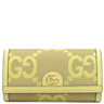 グッチ GUCCI GGジャンボ オフィディア コンチネンタルウォレット 726497 イエロー レザー ジャンボGGキャンバス チェーンウォレット ゴールド金具 黄 ショルダー