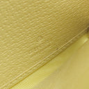 グッチ GUCCI GGジャンボ オフィディア コンチネンタルウォレット 726497 イエロー レザー ジャンボGGキャンバス チェーンウォレット ゴールド金具 黄 ショルダー