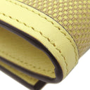 グッチ GUCCI GGジャンボ オフィディア コンチネンタルウォレット 726497 イエロー レザー ジャンボGGキャンバス チェーンウォレット ゴールド金具 黄 ショルダー