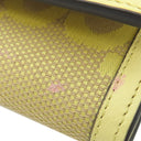 グッチ GUCCI GGジャンボ オフィディア コンチネンタルウォレット 726497 イエロー レザー ジャンボGGキャンバス チェーンウォレット ゴールド金具 黄 ショルダー