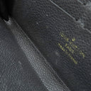 ルイヴィトン LOUIS VUITTON ポルトフォイユ クレマンス M60171 ノワール モノグラムアンプラント 長財布 ゴールド金具 黒 ラウンドファスナー