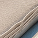 グッチ GUCCI インターロッキングG パイソン ウォレット 750461 ライトピンク レザー 長財布 ゴールド金具 白 オフホワイト