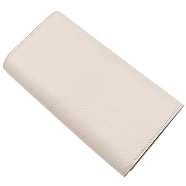 グッチ GUCCI インターロッキングG パイソン ウォレット 750461 ライトピンク レザー 長財布 ゴールド金具 白 オフホワイト