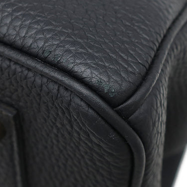 エルメス HERMES バーキン35 ブラック トゴ ハンドバッグ ゴールド金具 黒