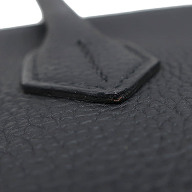 エルメス HERMES バーキン35 ブラック トゴ ハンドバッグ ゴールド金具 黒