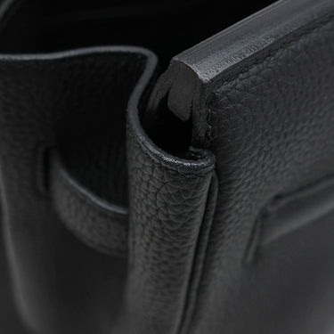 エルメス HERMES バーキン35 ブラック トゴ ハンドバッグ ゴールド金具 黒