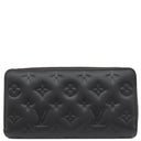 ルイヴィトン LOUIS VUITTON ジッピー ウォレット M81510 ノワール ラムレザー 長財布 ゴールド金具 黒 ラウンドファスナー