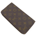 ルイヴィトン LOUIS VUITTON ジッピーウォレット M41895 フューシャ モノグラムキャンバス 長財布 ゴールド金具 茶 ラウンドファスナー