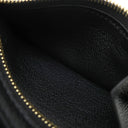 エルメス HERMES ベアン コンビネ ブラック シェーブル 三つ折り財布 ゴールド金具 黒