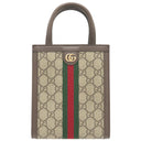 グッチ GUCCI スーパー ミニバッグ 772317 ベージュ×エボニー GGスプリームキャンバス 2WAYバッグ ゴールド金具 茶 ハンドバッグ ショルダー