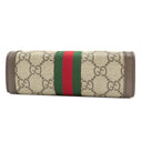 グッチ GUCCI スーパー ミニバッグ 772317 ベージュ×エボニー GGスプリームキャンバス 2WAYバッグ ゴールド金具 茶 ハンドバッグ ショルダー