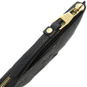 ルイヴィトン LOUIS VUITTON カードケース ポルト カルト レクト ヴェルソ M69421 ノワール モノグラムアンプラント コインケース ゴールド金具 黒 小銭入れ キーチェーン付き