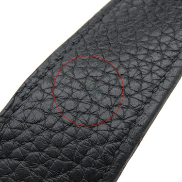 エルメス HERMES ピコタンロックMM ブラック トリヨンクレマンス ハンドバッグ シルバー金具 黒