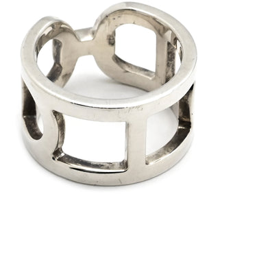 エルメス HERMES エヴァー シェーヌダンクル MM シルバー シルバー925 #48(JP8) リング 指輪 アクセサリー AG925 8号