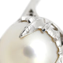 ノンブランド NON BRAND 白蝶パールリング プラチナシルバー Pt900 パール リング 指輪 1粒 1P PM900 12号