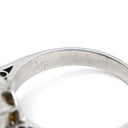 ノンブランド NON BRAND 白蝶パールリング プラチナシルバー Pt900 パール リング 指輪 1粒 1P PM900 12号