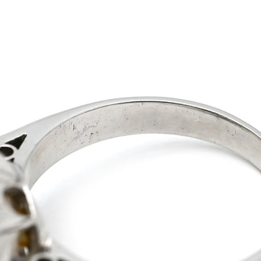 ノンブランド NON BRAND 白蝶パールリング プラチナシルバー Pt900 パール リング 指輪 1粒 1P PM900 12号