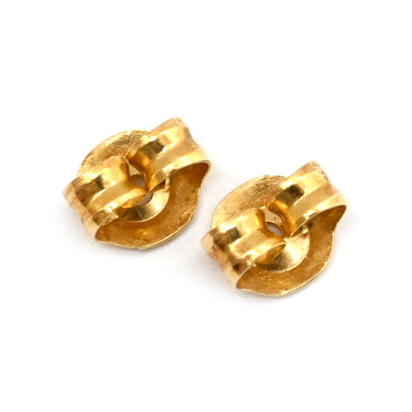 ノンブランド NON BRAND パールピアス ホワイト×イエローゴールド K18YG パール ピアス 白 1粒 1P Au750 18K 18金 真珠