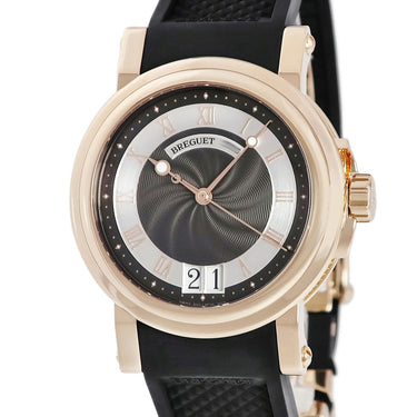 腕時計 ブレゲ BREGUET マリーン 2 ラージデイト 5817BR/Z2/5V8 自動巻き メンズ メーカーOH済 K18RG無垢 コインエッジ