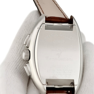 腕時計 フランクミュラー FRANCK MULLER コンキスタドール クロノ キング サンライズ 8005 CC KING SUNRISE 自動巻き メンズ デイト 限定