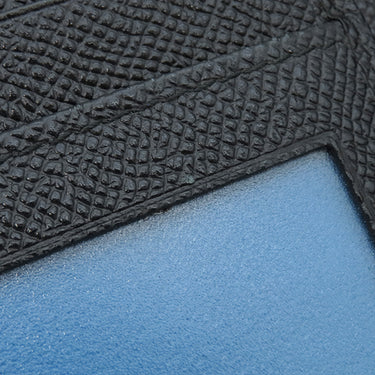 ブルガリ BVLGARI ブルガリブルガリ 30412 ブラック グレインレザー 長財布 シルバー金具 黒 二つ折り