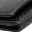 ブルガリ BVLGARI ブルガリブルガリ 30412 ブラック グレインレザー 長財布 シルバー金具 黒 二つ折り