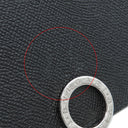 ブルガリ BVLGARI ブルガリブルガリ 30412 ブラック グレインレザー 長財布 シルバー金具 黒 二つ折り