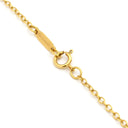 ティファニー Tiffany & Co シグネチャー イエローゴールド K18YG ネックレス Au750
