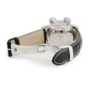 腕時計 ジャガールクルト JAEGER LECOULTRE マスター コンプレッサー レディ 148.8.37 自動巻き レディース 純正ダイヤ デイト ブラック 黒