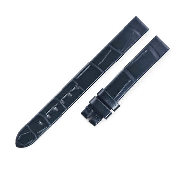 ハリーウィンストン Harry Winston 純正 アヴェニュー用 クロコバンド ネイビー クロコダイル 腕時計パーツ 未使用 替え クロコ ベルト ストラップ 11ｍｍ ネイビー 紺