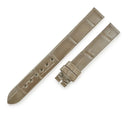 ハリーウィンストン Harry Winston 純正 アヴェニュー用 クロコバンド ベージュ クロコダイル 腕時計パーツ 未使用 替え クロコ ベルト ストラップ 11ｍｍ ベージュ