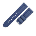 パネライ PANERAI 純正 ルミノール用 ラバーバンド ネイビー ラバー 腕時計パーツ 未使用 替え ベルト ストラップ 尾錠用 予備 交換 スペア 24ｍｍ ネイビー 紺