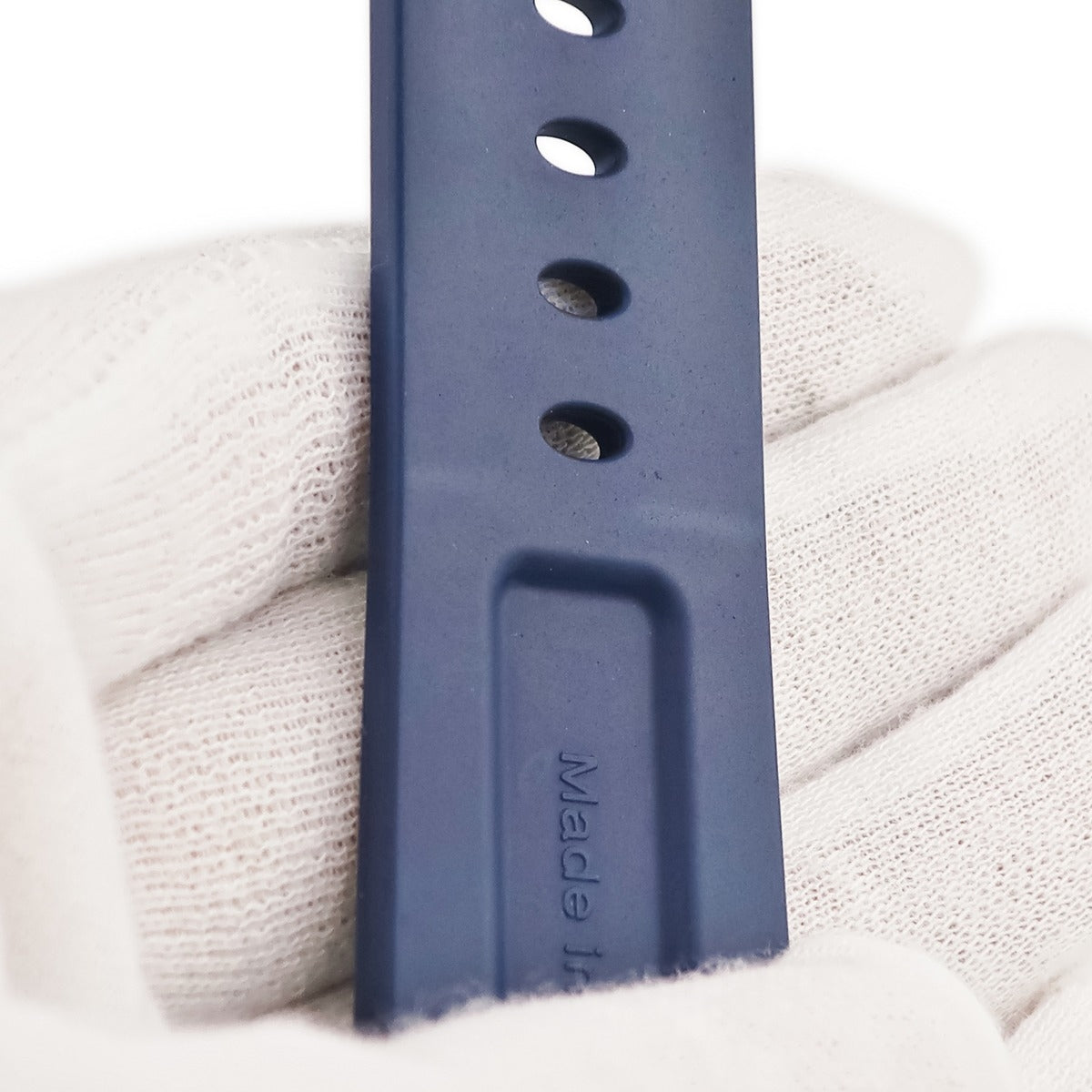 パネライ PANERAI 純正 ルミノール用 ラバーバンド ネイビー ラバー