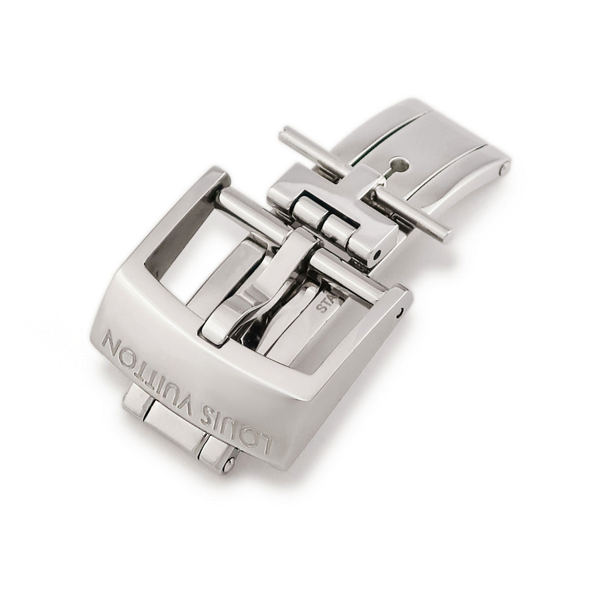 ルイヴィトン LOUIS VUITTON 純正 シルバー ステンレススチール 腕時計