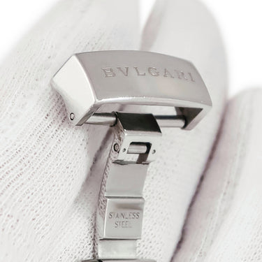ブルガリ BVLGARI 純正 シルバー ステンレススチール 腕時計パーツ 16mm幅対応 フォールディング Dバックル パーツ 替え 予備 ステンレス シルバー 銀
