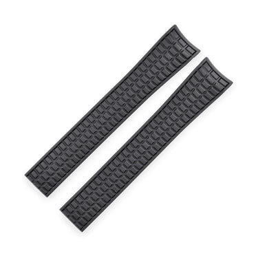 パテックフィリップ PATEK PHILIPPE 純正 アクアノート ミディアム用 ラバーバンド ブラック ラバー 腕時計パーツ 新品未使用 ベルト 19ｍｍ 黒