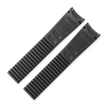 パテックフィリップ PATEK PHILIPPE 純正 アクアノート用 ラバーバンド ブラック ラバー 腕時計パーツ 新品未使用 ベルト 21ｍｍ ブラック 黒
