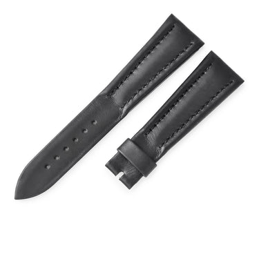 ブレゲ BREGUET 純正 アエロナバル タイプXX 3800用 ブラック レザー 腕時計パーツ 未使用 替え レザー バンド ベルト ストラップ 21mm ブラック 黒