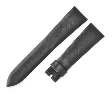 ブレゲ BREGUET 純正 アエロナバル タイプXX 3800用 ブラック レザー 腕時計パーツ 未使用 替え レザー バンド ベルト ストラップ 21mm ブラック 黒