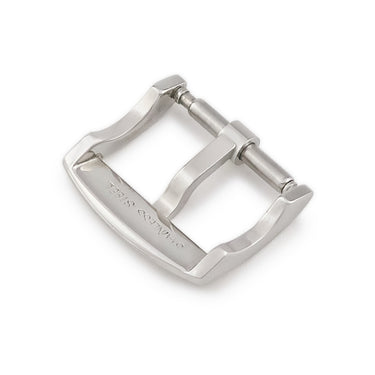 ブルガリ BVLGARI 純正 シルバー ステンレススチール 腕時計パーツ 尾錠 14mm幅対応 ステンレススチール SS ピンバックル パーツ 替え スペア シルバー