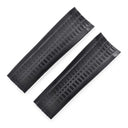 パテックフィリップ PATEK PHILIPPE 純正 アクアノート用 ラバーバンド カット済 ブラック ラバー 腕時計パーツ 替え ベルト ストラップ 21ｍｍ ブラック 黒