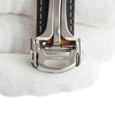 カルティエ Cartier 純正 サントス ドゥ カルティエ MM用 レザーバンド キャメルブラウン レザー ステンレススチール 腕時計パーツ 替え ベルト 本革 18ｍｍ ブラウン バックル付き