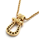 フレッド FRED フォース10 ミディアムモデル チェーンセット 3B0201 7B0230 イエローゴールド K18YG ダイヤモンド ネックレス Au750 18K 18金 ダイヤ サテンコード