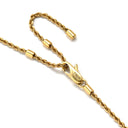 フレッド FRED フォース10 ミディアムモデル チェーンセット 3B0201 7B0230 イエローゴールド K18YG ダイヤモンド ネックレス Au750 18K 18金 ダイヤ サテンコード