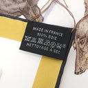 エルメス HERMES カレ45 CARRE ガヴロッシュ ホワイト×モルドレ×ヴァ―ミリオン シルク スカーフ 【LES BASSETS/バセット ハウンド】