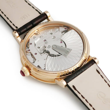 腕時計 ブレゲ BREGUET トラディション レディ 7038BR/18/9V6/D00D 自動巻き レディース K18RG無垢 純正ダイヤ スケルトン シェル