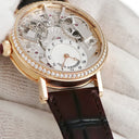 腕時計 ブレゲ BREGUET トラディション レディ 7038BR/18/9V6/D00D 自動巻き レディース K18RG無垢 純正ダイヤ スケルトン シェル